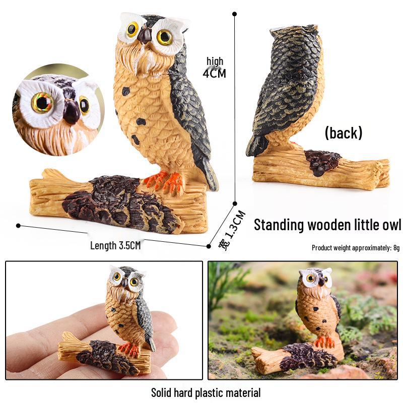 Christmas Forest Animal Ornaments Set: Deer, Elk, Reindeer, and Squirrel Models