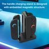 4 in 1 Charging Dock for Nintendo Switch 2 Magnetic Controller Stand Station Left Right Handle Controller Charger For Switch 2