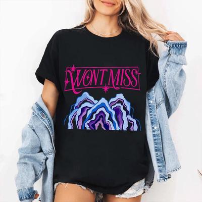 Не пропустите Логотип Demon Hunter Футболка Tiger Huntrix Girls Подарок для фанатов Huntrix Руми Зои Мира Графическая футболка K-pop Футболка Huntrix