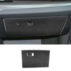 2Pcs For Ford Mustang Mach-E -22 Carbon Fiber Interior Glove Box Cover Trim