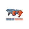 Hasbro Nerf Elite 2.0 Shockwave RD-15 Ручной бластер, Быстрая стрельба, Возраст 8+, Включает 30 официальных дротиков Elite, Вращающийся барабан на 15 дротиков +