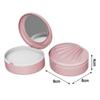 Food Grade PP Denture Tray Box Double Layered Dental Retainer Box Denture Case  Women Men