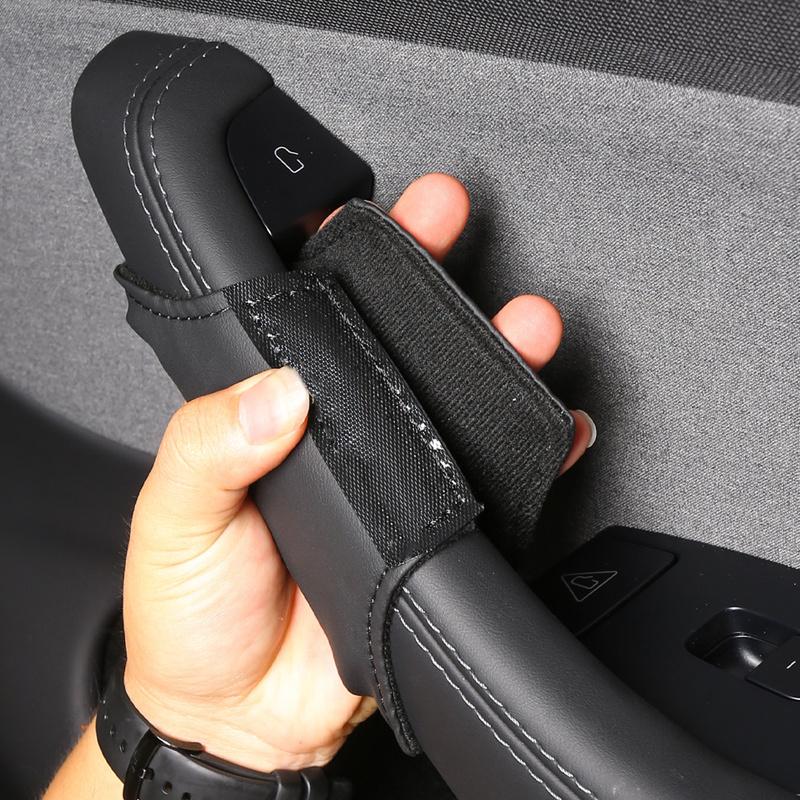 Xiaomi For Tesla Model Y Juniper Model 3 Highland 21-26 Leather Handlebar Grip CoverCar Interior Door Handle Gloves Protection Cover