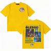 Rapper Blessd Sisabe Album Tour 2025 T Shirts Unisexs Women Hip Hop T Shirt Summer  ONeck Oversized Tee Shirt Streetwear Teenagers