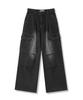 AVANDRESS Side Big Cargo Pants Cotton Black (B Type)