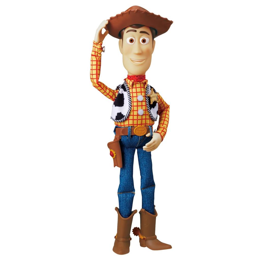 Takara Tomy Toy Story Real Size Talking Figure Woody, Disney Pixar Collectible Toy, Ages 3 and Up