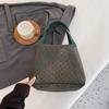 Large Capacity Cosmetic Zipper Pouch with Handle Toiltery Makeup Bag Bath Storage Handbag  Travel