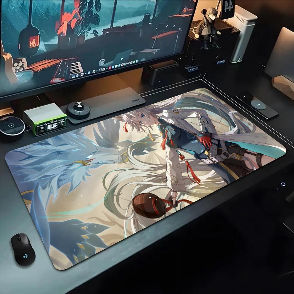 Feixiao Коврик для мыши 500X1000 мм Большой игровой коврик для мыши Геймерский XL Резиновый Отаку Коврик для клавиатуры Настольный коврик для ноутбука