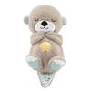 Fisher-Price — My Otter Good Night Cuddles — Музыкальный и светящийся детский плюшевый ночник — Игрушка для раннего обучения — С рождения FXC66