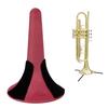 ABS Metal Trumpet Tripod Holder Stand with Detachable Foldable Leg 3 Colors Optional