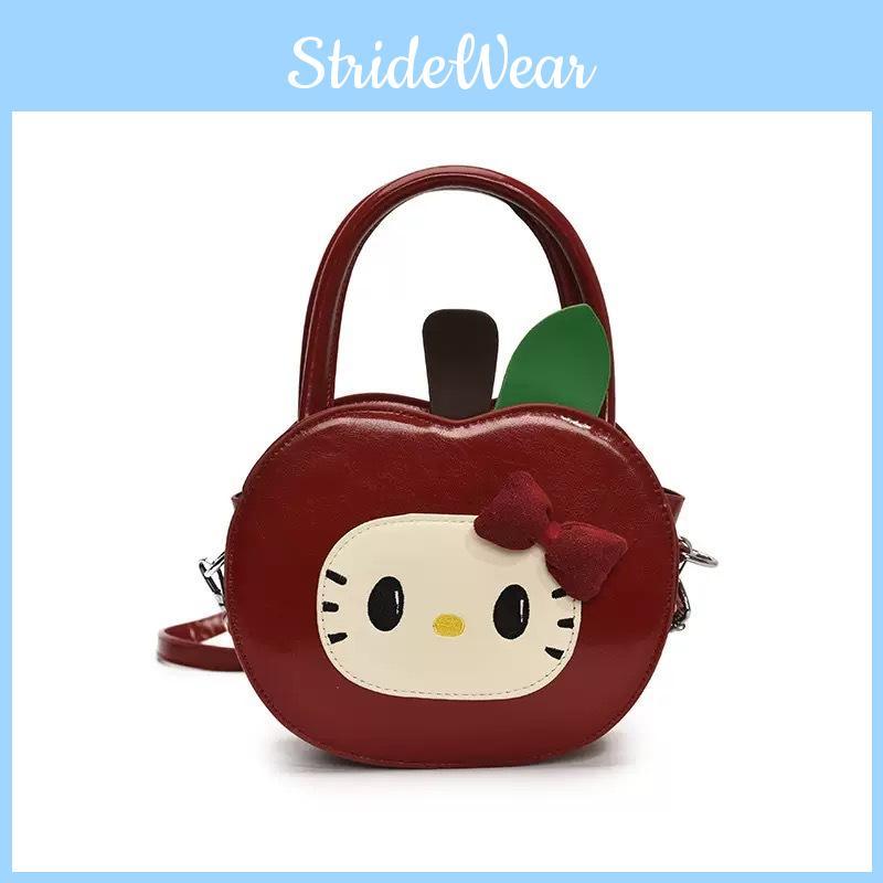 Red Adorable Sweet Design Mini Shoulder Bag For Kid Use Daily