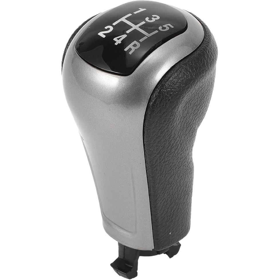 5 Speed Manual Gear Shift Knob, Front Automotive Gearbox Stick Shifter Lever Knob No.77299TA0A01ZA for Honda Accord 2008-2012 Plastic Black, 1 Pc