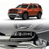 Для Honda Passport 2025 2026 ABS Пиано-черный Панель переключателей стеклоподъемников дверей, Панель рычага переключения передач, Кнопка стояночного тормоза, Держатель для стакана, Панель воздуховода кондиционера, Крышка приборной панели
