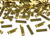 Confetti Tube, Gold, 60cm, 1pc
