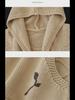 Ladies' Hooded Retro Knit Vest - 2024 Spring/Autumn Waistcoat Layered Top