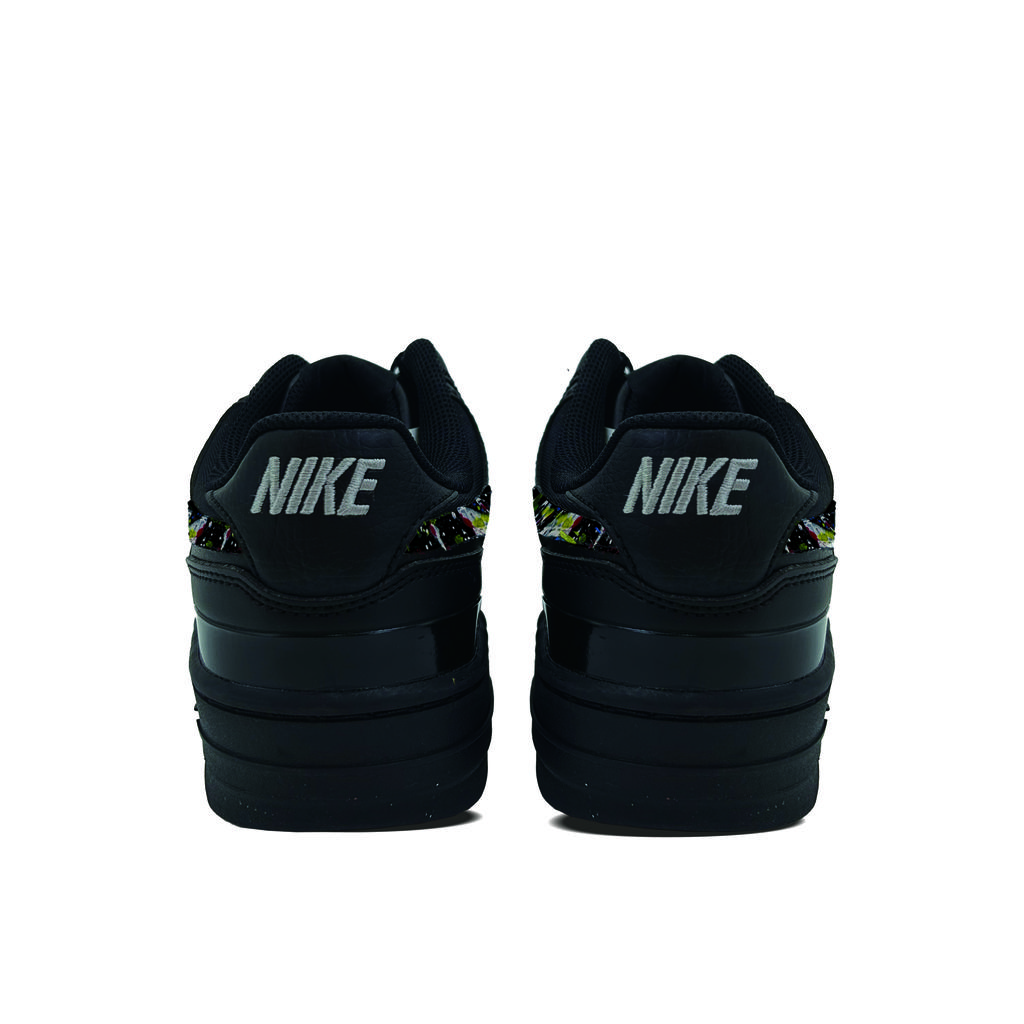 Nike Gamma Force Late Pear Искусственная кожа, Кожа Устойчивая к истиранию Низкие кеды для скейтборда Женские Черный HQ1674-001(Команда697-)