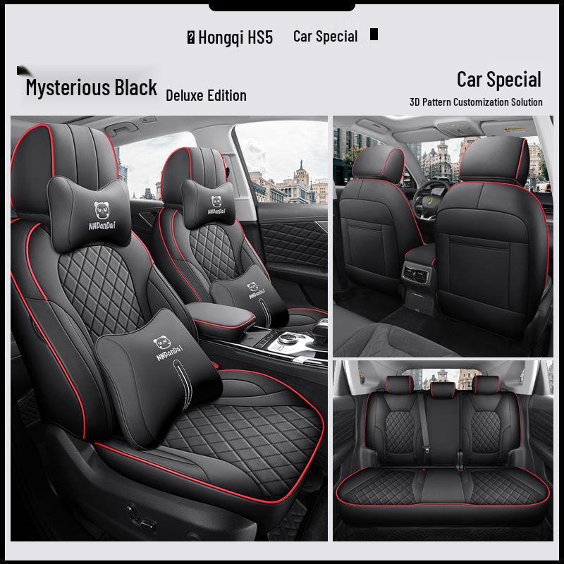 Hongqi HS5 5-Seat SUV Leather Seat Covers - All-Season, Full Surround Design, Original Fit