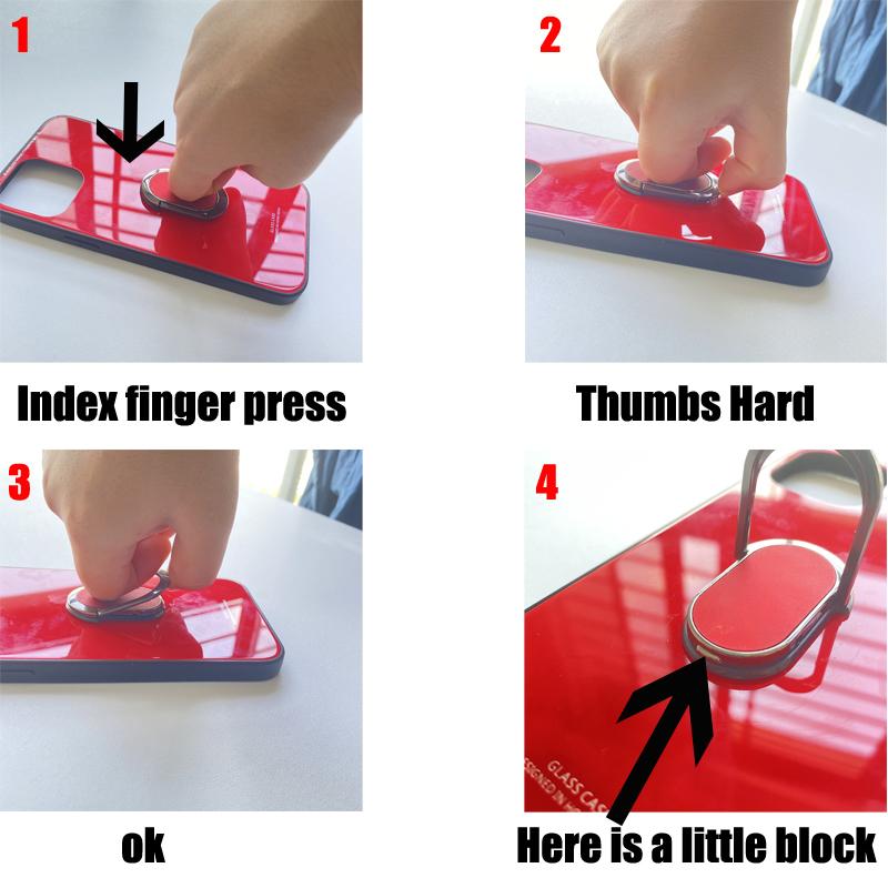 Чехол для телефона из закаленного стекла для Samsung Galaxy A73 A53 A33 A13 A03S A22 A52 A32 A42 A51 A71 A72 A12 5G с магнитным кольцом-держателем и подставкой со шнурком