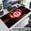 Custom Name Text Mouse Pad FC St. Pauli Personalized Desk Pad For Work And Gaming