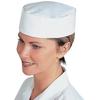 Dennys Ladies/Womens White Skull Cap / Chefswear Caps & Hats