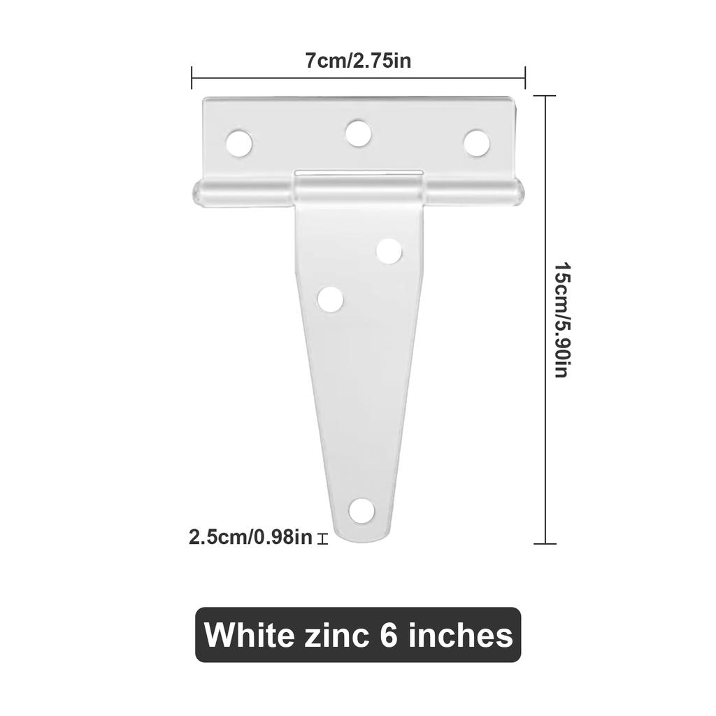 Одна черно-белая Т-образная треугольная петля для шкафа, деревянная дверная петля, мебельный аксессуар, 2-5-6 дюймов.