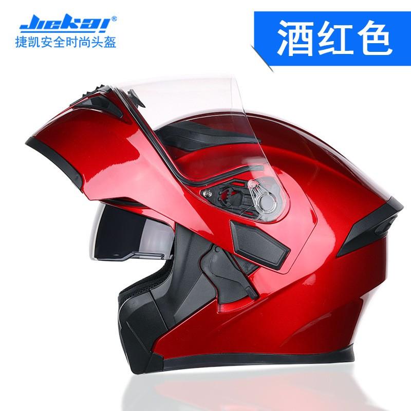 Full Face Modular Motorcycle Helmet Dual Visor DOT Approved Men