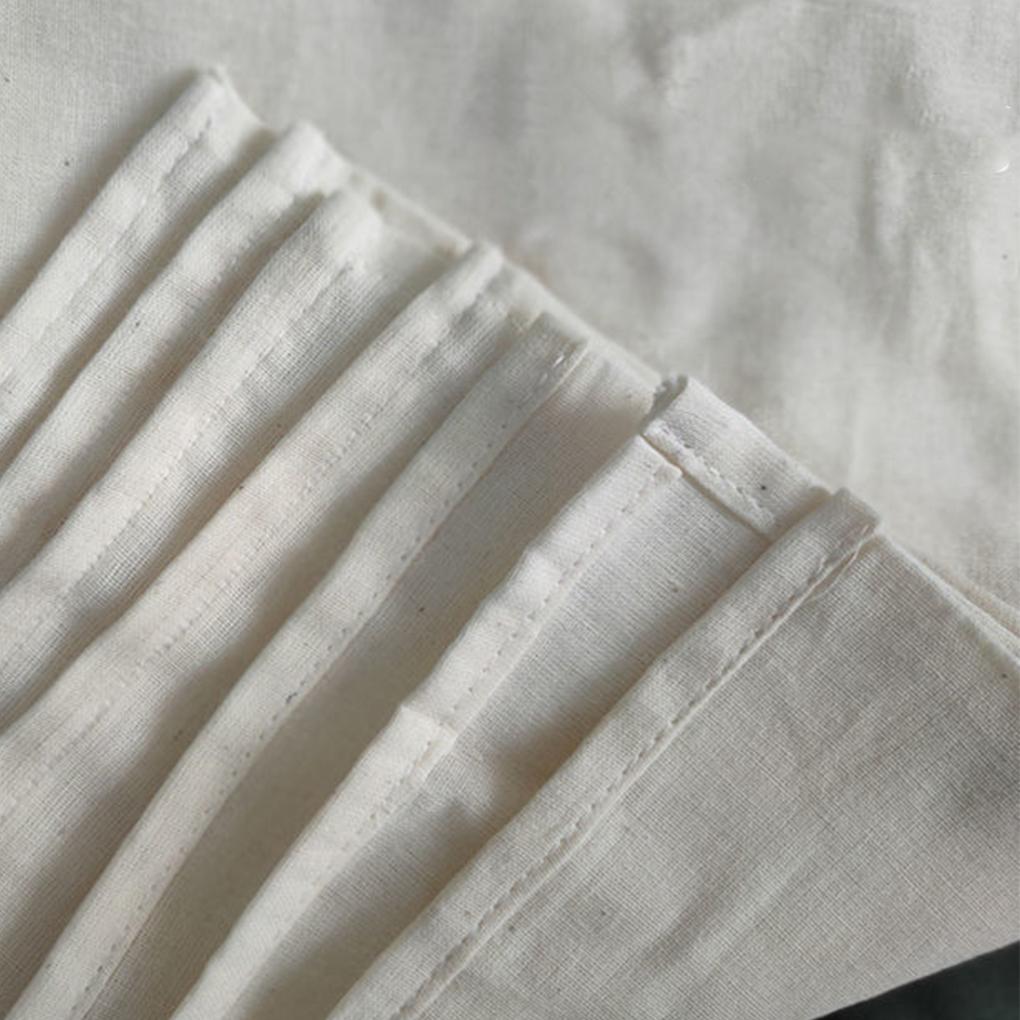 Многоразовый мешок из сырной ткани Фильтр из марли Фильтр для холодной начинки из овощей Фильтрация воды Фильтр для чая и кофе