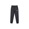 Kids Knitted Sports Pants Sportswear Club Solid Logo Embroidery Drawstring Black Kids Bottoms DA0864010
