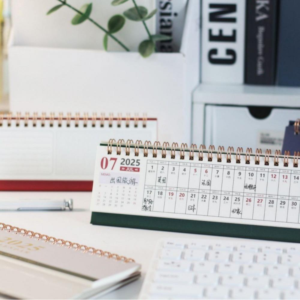 Itinerary Note Daily Monthly Schedule Creative Desktop Calendar Desktop Calendar Organizing Home