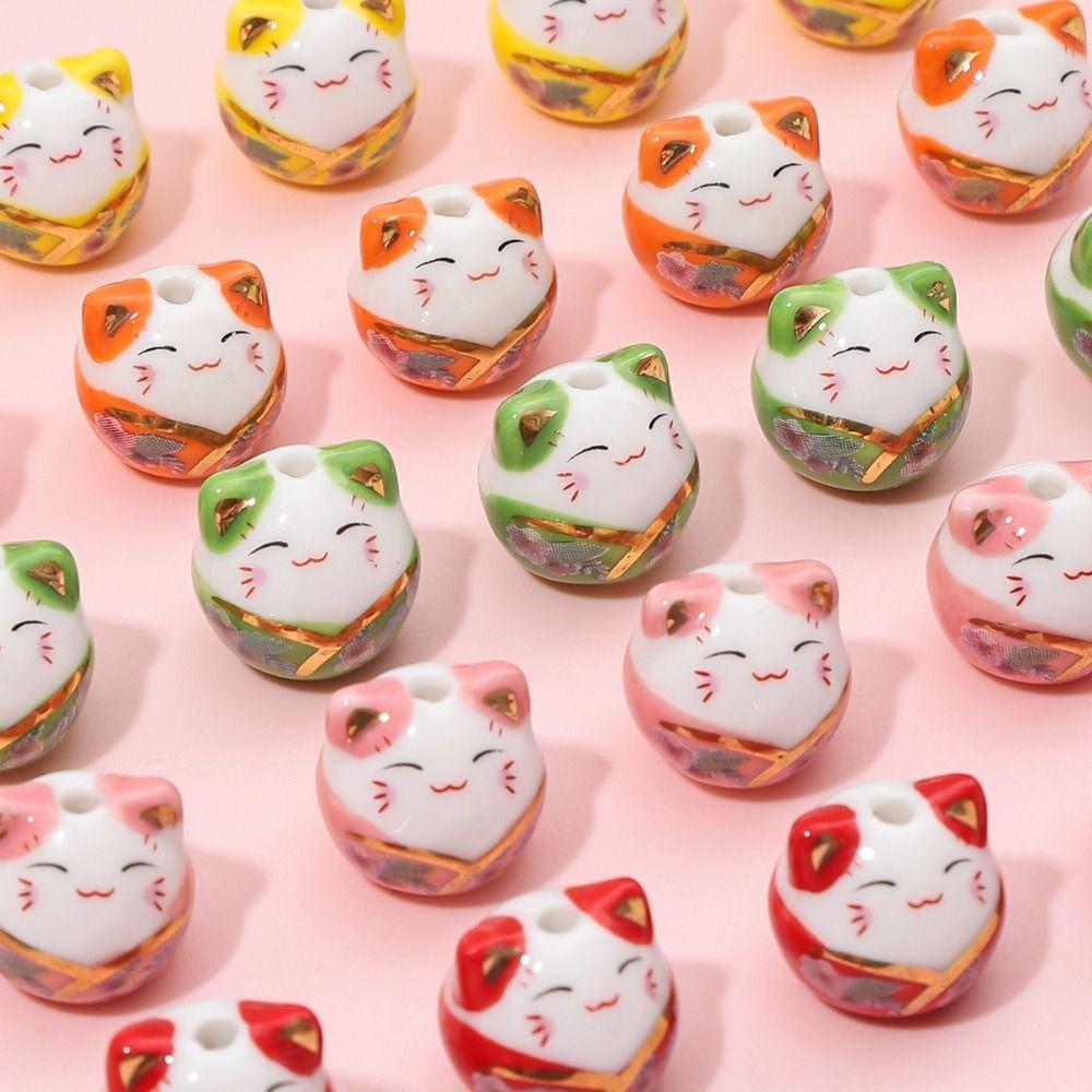 Кошка Китти Плутус Кошка Бусины Изготовление Браслета DIY Ювелирные Изделия Аксессуары DIY Ювелирные Изделия