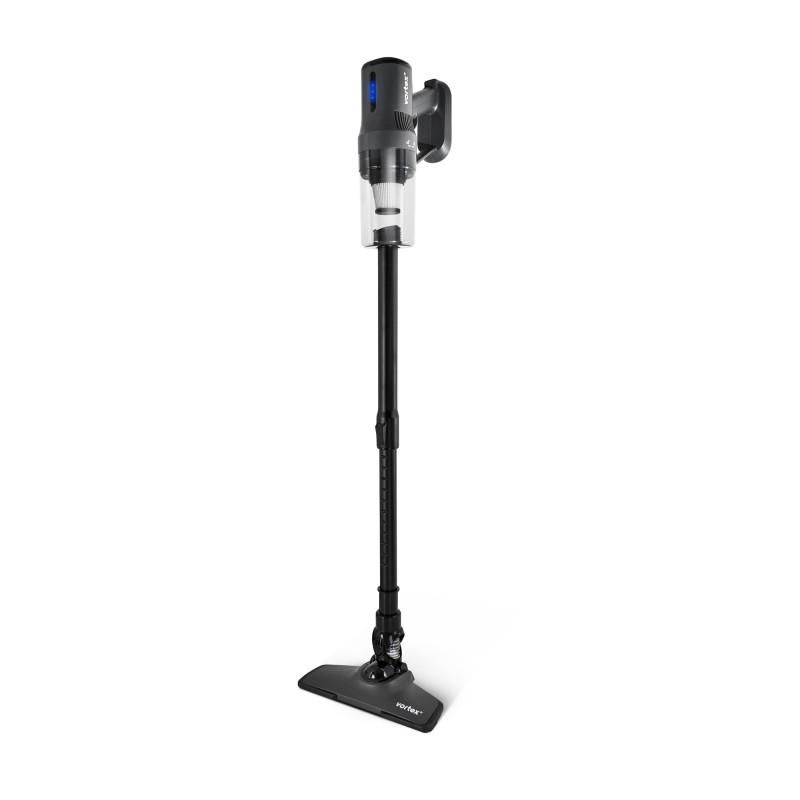 Vortex - Aspirateur Balai 2en1 Sans Fil - 140w - Autonomie(40min) - Filtre Hepa - Fourni Avec Support Mural