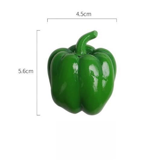 3D симуляция сельские овощи фрукты магнитные наклейки на холодильник магниты на холодильник арбуз лук баклажан перец Милая модель