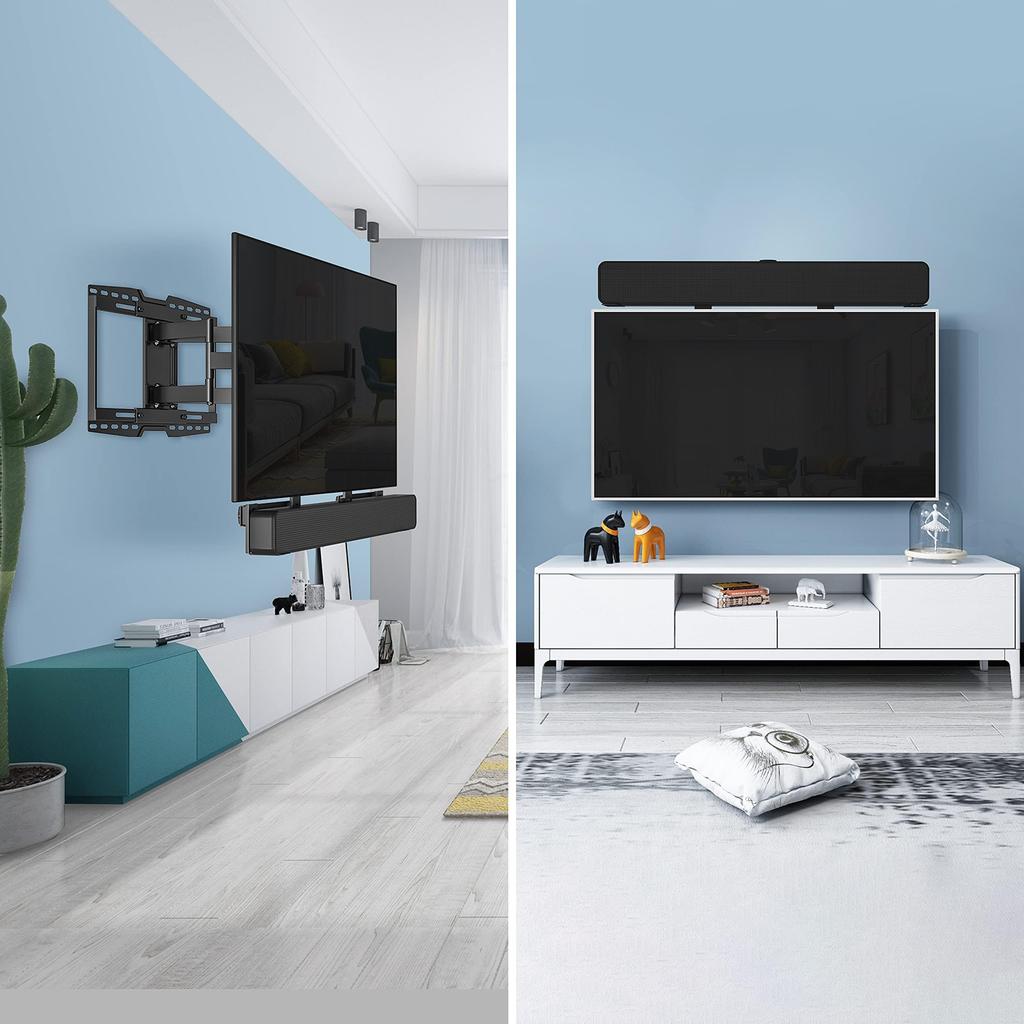 USX MOUNT Soundbar Mounting Universal Soundbar Mounting Weight Compatible with Universal Mounts Above or Below a Speaker Universal Mounting Includes