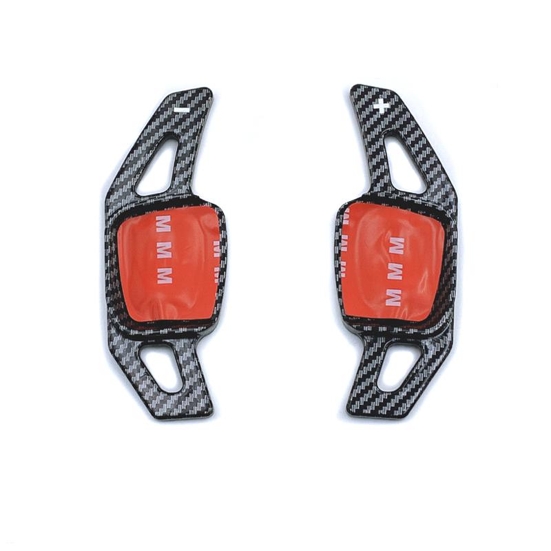 2pcs Car Steering Wheel Shift Paddle Extension Shifters For Volkswagen VW Golf 8 MK8 GTI/GTD/GTE/R-Line Polo Jetta Tiguan Atlas