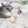 Ghost/Spirit/Pumpkin Cat Chewing Fun Doll Plush Halloween Cat Teeth Grinding Toys  Cleaning Teeth