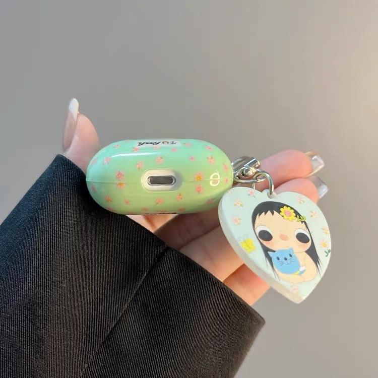 ins wind cartoon cute for AirPodspro1 earphone cover Apple Bluetooth protective case 1st generation 1 soft silicone female
