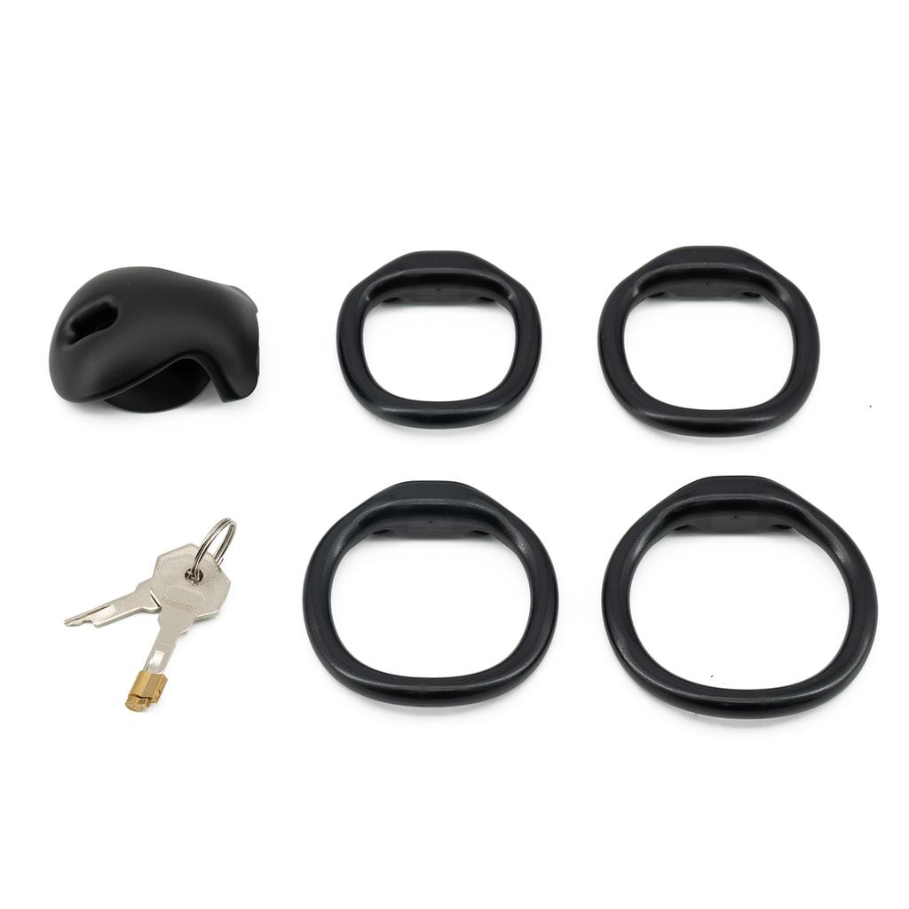 Male Negative Electrode Chastity Lock, Small Pot Lid, Cross-Dressing Positive Electrode Purity Device, Male-Female Lower Body Tr