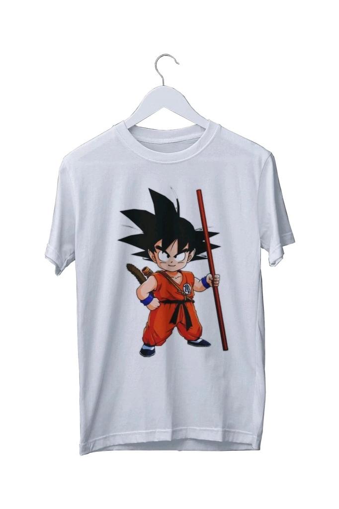 Мужская унисекс футболка с графическим принтом Son Goku из Dragon Ball, черная, с коротким рукавом, для мужчин и женщин, весна-лето