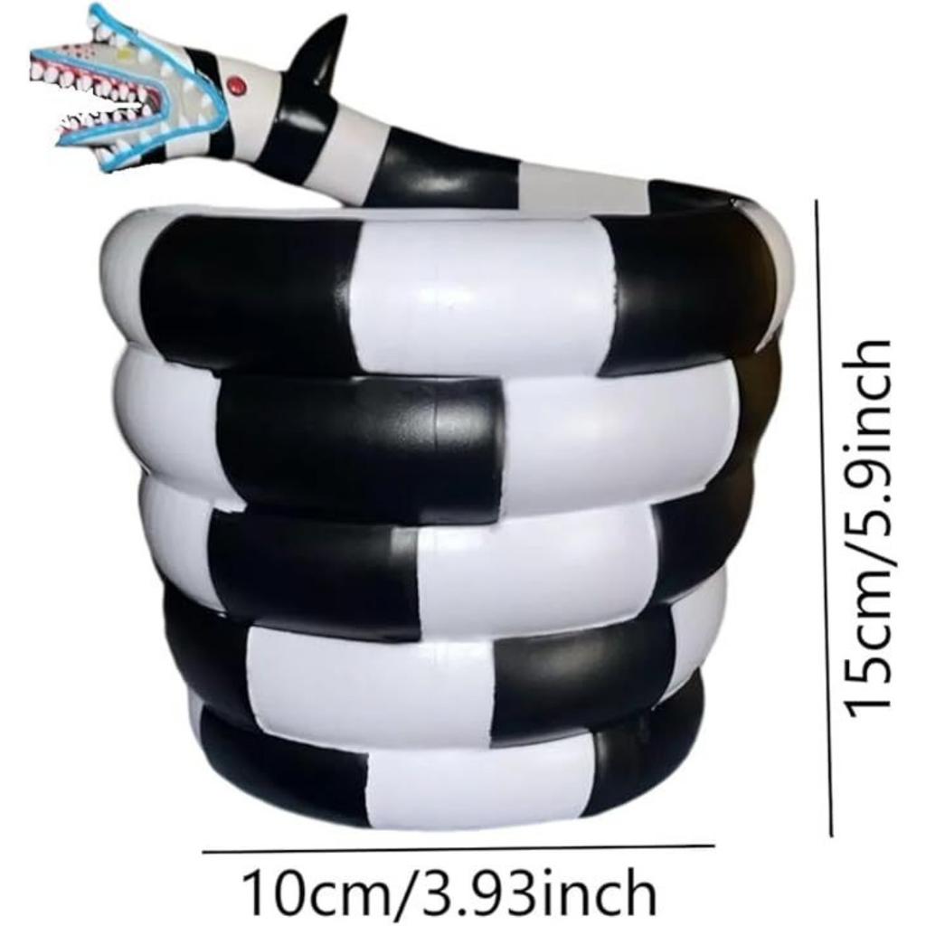 Horror Popcorn Buckets Reusable Sandworm Popcorn Bowl Prank Stuff Popcorn Basket