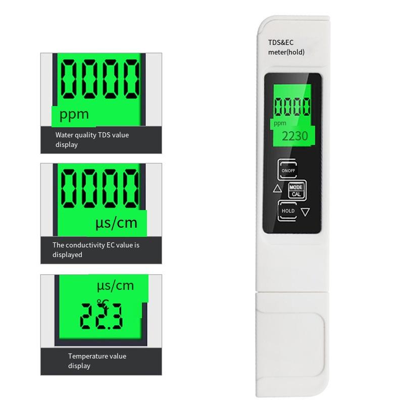 1шт ручка для проверки качества воды бытовой питьевой воды EC измеритель три в одном температура проводимость TDS ручка для проверки