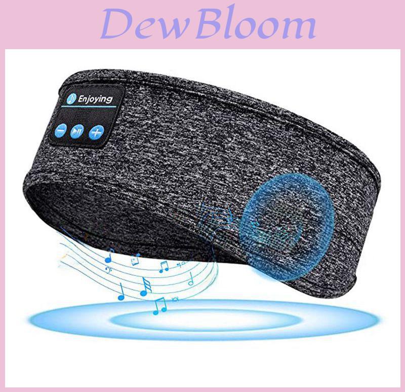Высококачественная Bluetooth Музыкальная Маска для Сна Повязка на Голову Стереозвук Черный Серый Красный Синий