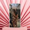 Чехол Для Samsung A56 A36 A26 A24 A16 A14 A12 A32 A50 A70 A22 A40 A34 A54 A42 A52 5G A04s A06 Обложка Мультяшная Собака Немецкая Овчарка