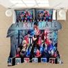 FAIRY TAIL Постельное белье 3D Пододеяльники Японские аниме-покрывала Постельное белье FAIRY TAIL (НЕТ листа) AYR Роскошный подарок