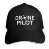 Drone Pilot Baseball Cap Contrast Two Tone Brim Snapback Flat Bill Strapback Dad Hat