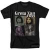 Футболка Greta Van Fleet Мерч с концертного тура винтажный Графический дизайн