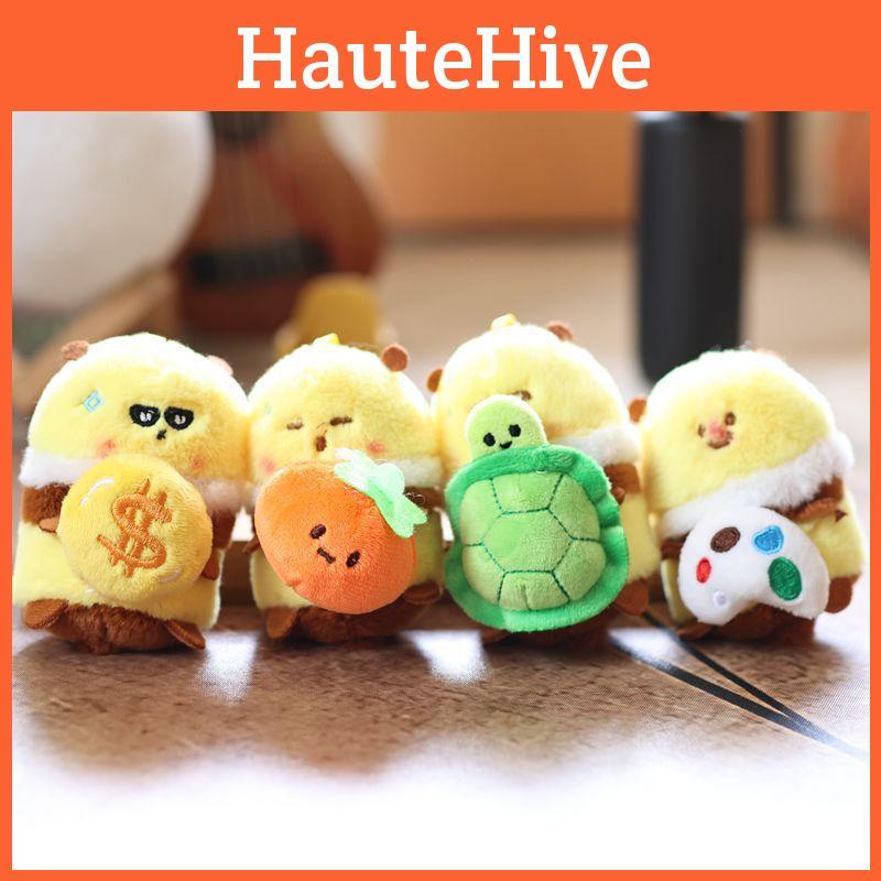 Plush Bee Adorable Keychain Toy Animal Stuffed Doll Bag Pendant Decoration Gift