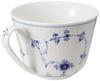 Imported Royal Copenhagen Blue Fluted Plain Cup Saucer 240ml Wedding Gift 1016756 [Regular Product] &