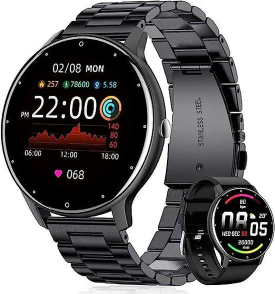 Умные часы Dafit ZL02CPRO - Голосовой помощник AI и Мониторинг здоровья