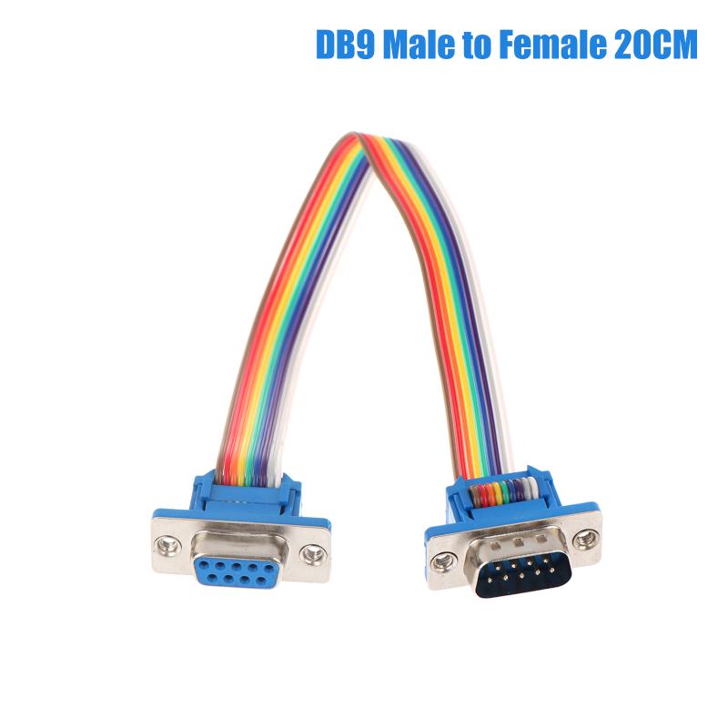 Высокоэффективный кабель последовательного порта D-SUB DB9 DB15 DB25, папа/мама, для безопасных соединений