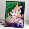 DIY Diamond Painting Two Cute Little Rabbits Cross Stitch Kit Mosaic Art Diamond Painting Full Circle Diamond Home Decoration